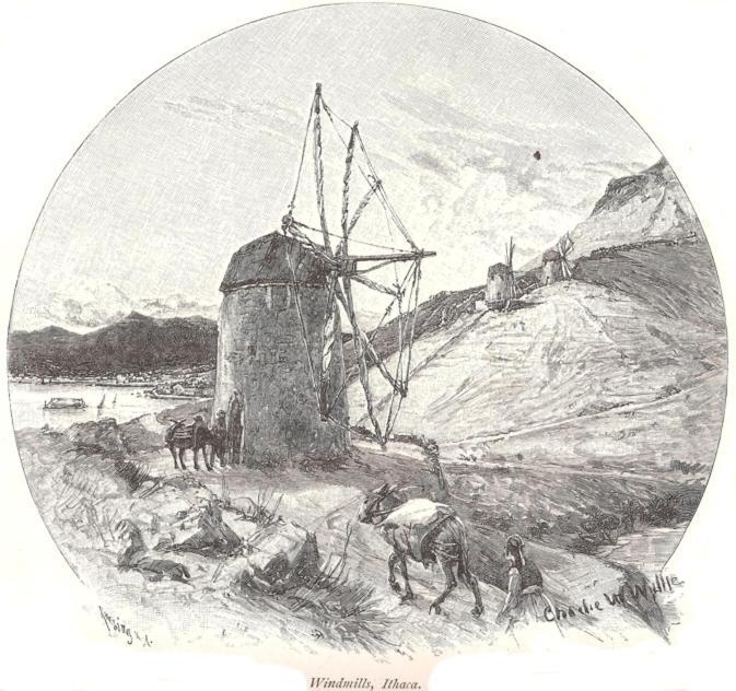 Razos Windmill Vila Vathy  Exterior foto